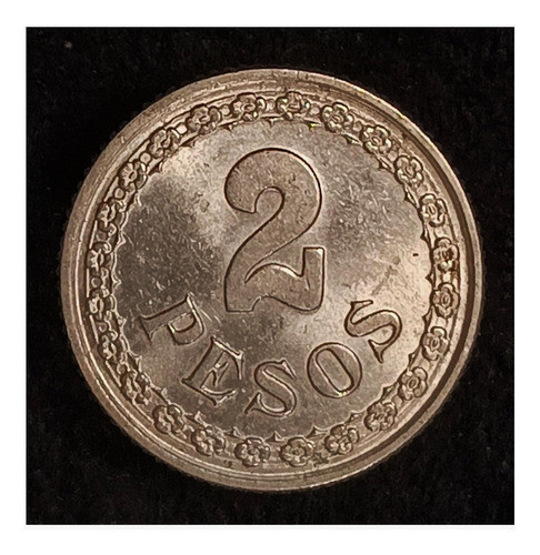 Paraguay 2 Pesos 1925 Excelente Km 14 0