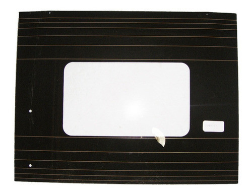 Vidrio Visor Para Cocina Horno Aurora Negro 53.4 X 41.1 Cm 0