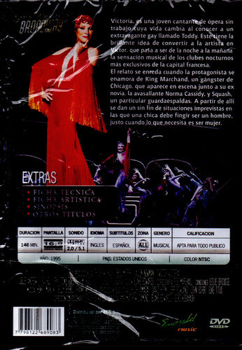 Victor Victoria Grandes Musicales De Broadway - Cerr - Mcbmi 1
