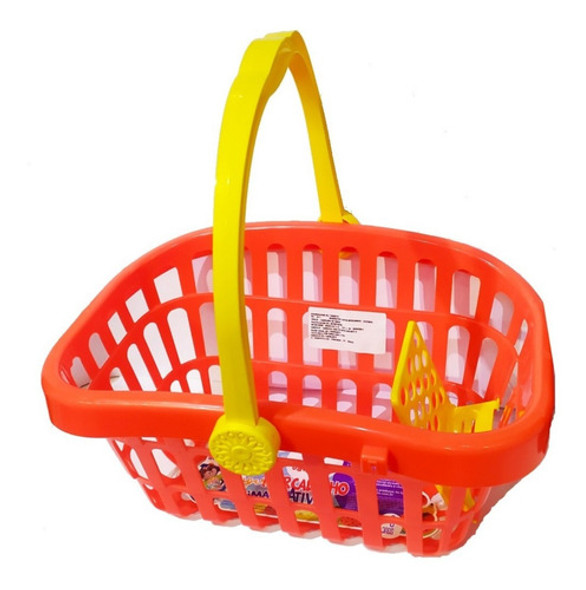 Canasta De Juguete Para Hacer Compras Supermercado Calesita 1