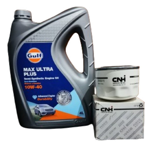 Filtro Aceite Original Aceite Gulf 10w40 Fiat Nva Ducato 2.3 0