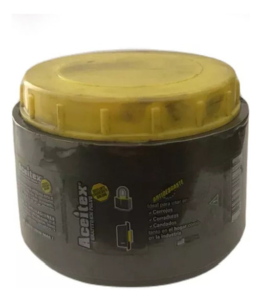 Lubricante Aceitex Grafito Puro En Polvo X 250g Gramos 1