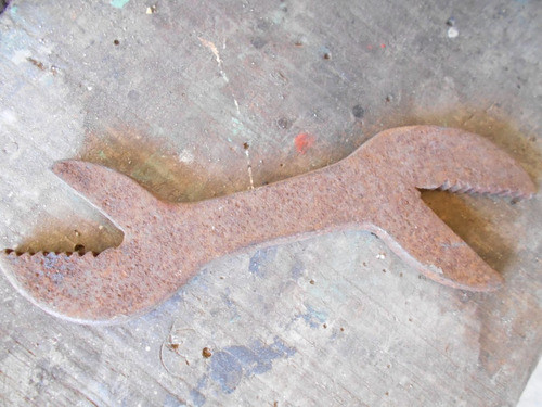 Herramienta Antigua De Afe  25cm 1