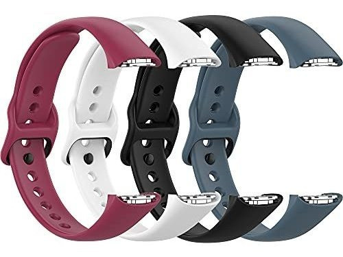 4 Mallas Para Reloj Smartwatch Samsung Galaxy Fit Sm-r370 1