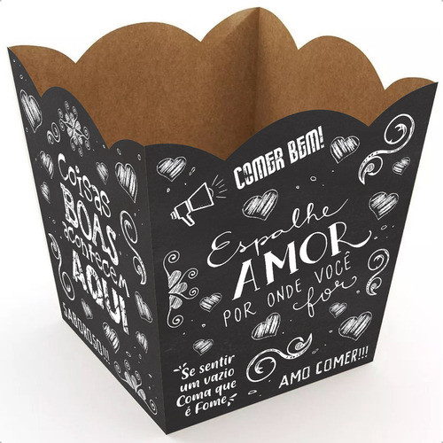 Embalagem Food Truck Balde Balcão G Giz - 250 Un 1