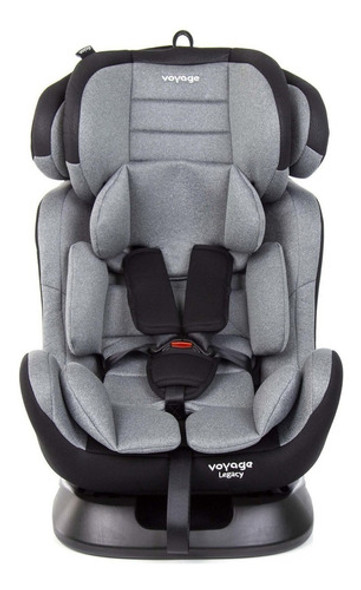 Cadeira Infantil Para Carro Voyage Legacy Cinza Mescla 0