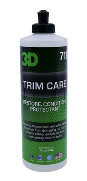 3d Trim Care Revividor Restaurador De Plasticos Y Molduras 1