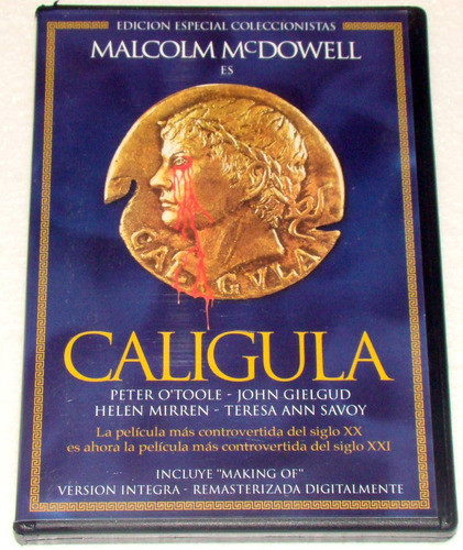 Tinto Brass Caligula Malcolm Mcdowell Dvd Español / Kktus 0