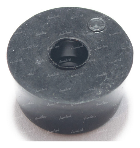 Patita Goma Buje Metalico Alto 13mm 24mm Diametro 1