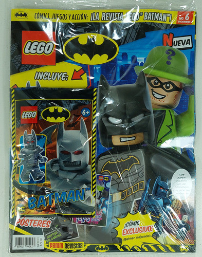 Revista Lego Y Batman Con Armadura + 2 Pósters Panini 0