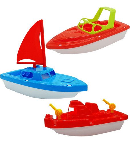 Barcos Flotantes Grandes De 25 Cm Para Niños Y Bebés 0