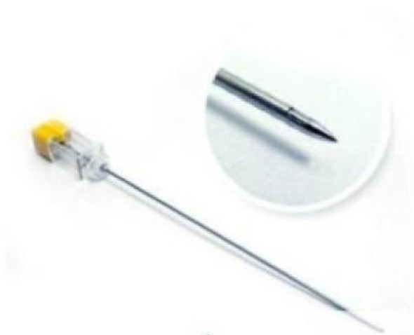 Aguja Espinal Punta Lápiz Con Introductor 25 G X 3 1/2 1