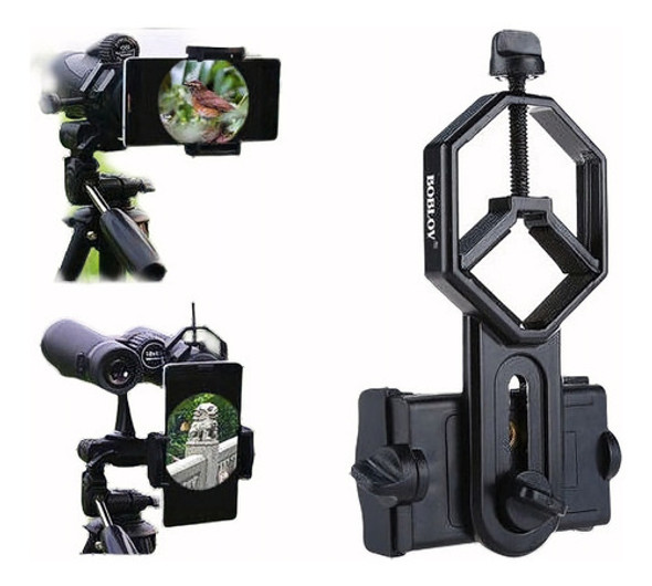 Univesal Teléfono Móvil Adaptador De Cámara Telescopio Alcan 0
