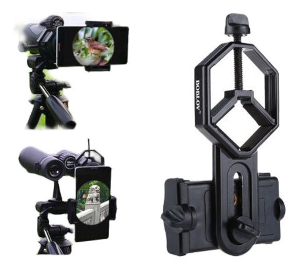 Univesal Teléfono Móvil Adaptador De Cámara Telescopio Alcan 1