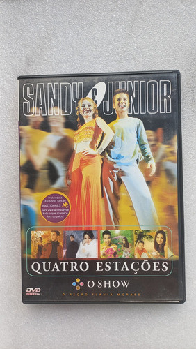 Dvd Sandy & Junior Quatro Estações O Show (excelente Estado) 0