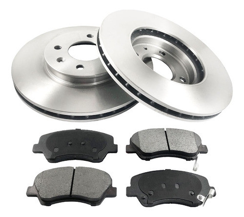 Discos Y Pastillas Freno Hyundai Accent 2011-2016 0