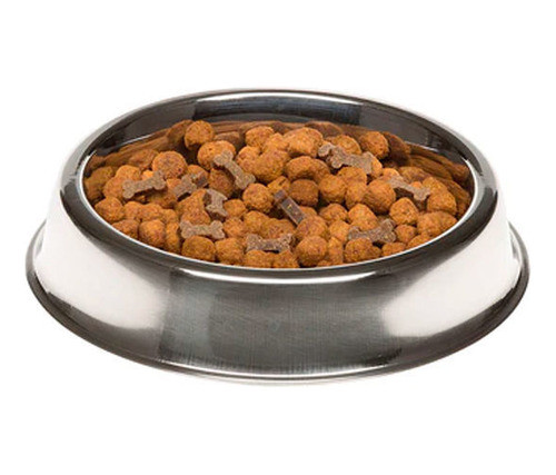 Comedero De Acero Inox Para Perros Y Gatos 0,2lts 1