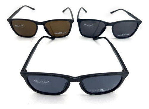 Lentes De Sol De Plástico Kelmax, Con Protección Uv Autoriza 1