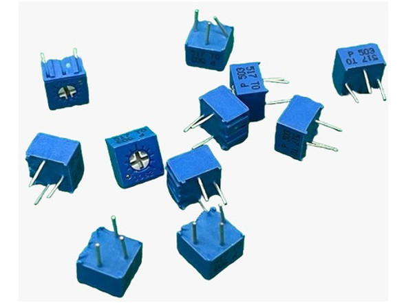 40x Trimpot 50k 3362p Horizontal 1 Volta 0