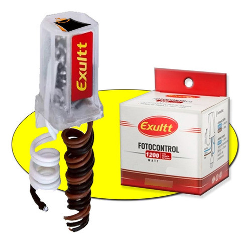 Sensor Fotoelectrico Fotocontrol Con Sensor Externo 1200 W 0