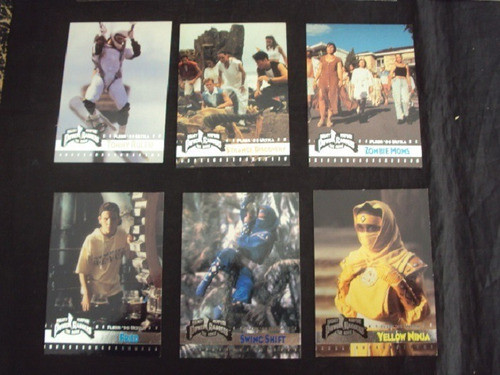 Lote De 13 Trading Cards Power Rangers 1