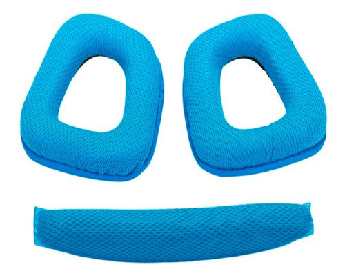 Kit Espumas E Cabeça Para Logitech G35 G430 G930 F450 F540 0