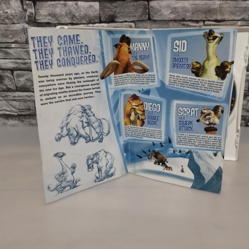 La Era De Hielo Dvd Edición Especial 2 Discos Bonus Ice Age 1
