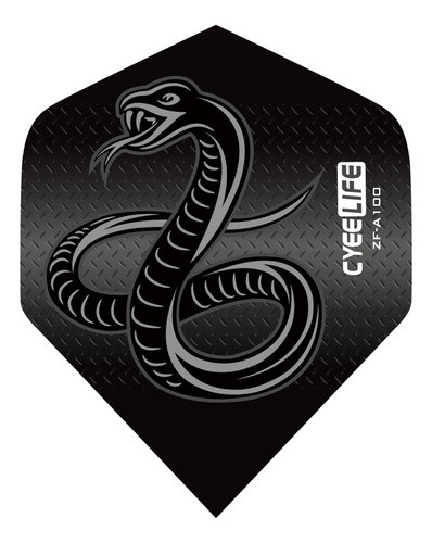 Flights Para Dardos Black Snake  5 Sets (15 Flaghts) 1