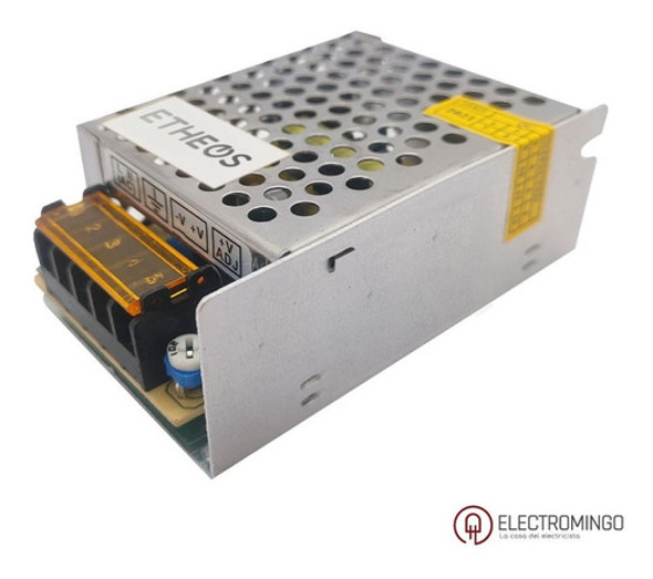 Fuente Switching Metálica 12v 3a 36w Tira Led Cctv Etheos 1