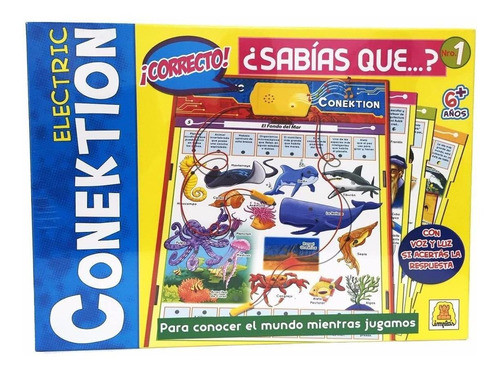 Juego Electric Conektion Sabias Que Nº1 Implas Im367 1