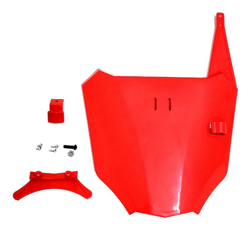 Porta Numero Amx Brasil F21 Tipo Crf230 Rojo 0