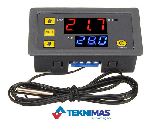Termostato Digital Controlador De Temperatura 110/220 Bivolt 1