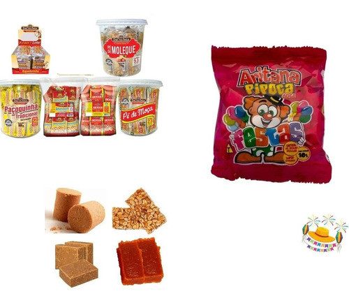 Kit Doces Juninos São João- Personalizado Com Pipoca Doce 0