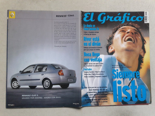 Revista El Gráfico Nº 4227 Reportaje M. Gallardo Suplemento 0