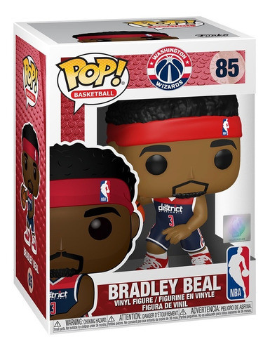 Funko Pop Nba Bradley Beal  Washington Wizards  (alternate) 0