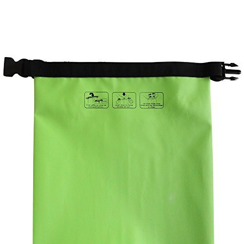 Nuevo Heavy Duty Vinyl Waterproof 30l Verde Bolsa Seca Para 1