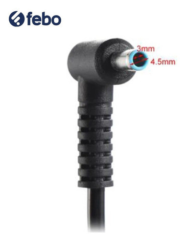 Punta Redonda Para Cargador Notebook Hp Compaq 19,5v Febo 1