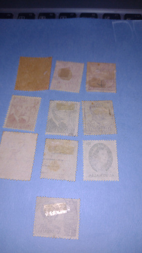 Australia Poses Britanica Commomwth Estampillas Usadas 1