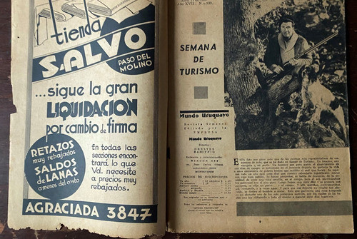 Mundo Uruguayo N° 833, Abril 1935, Actualidad, Fútbol   C7 1
