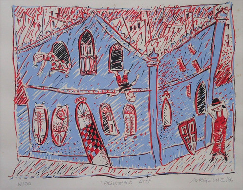 Jorge Luiz - Serigrafia/primeiro Ato  Aracaju (se) 1