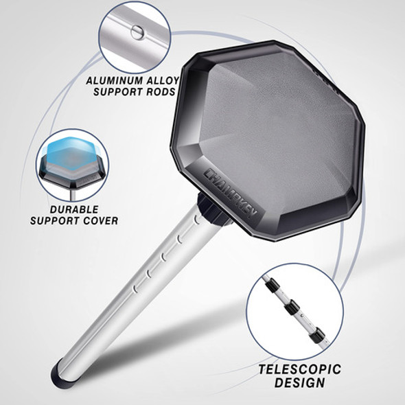 Soporte Extensible Anti-impacto Para Bolsa De Golf Gris 1