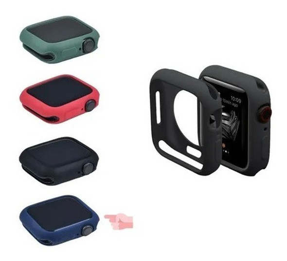 Protector Pantalla Smart Watch Silicone 42 Mm Azul-otec 0