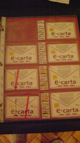 Tarjeta Telefonica De Coleccion Telecom Oca 1 E-carta Usada2 0