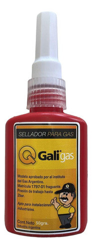 Sellador Para Gas Aprobado Gali Gas 50grs 0