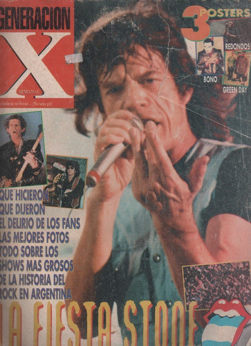 Revista Generacion X * Nº 152 Año 95 - Los Redondos -stones 0