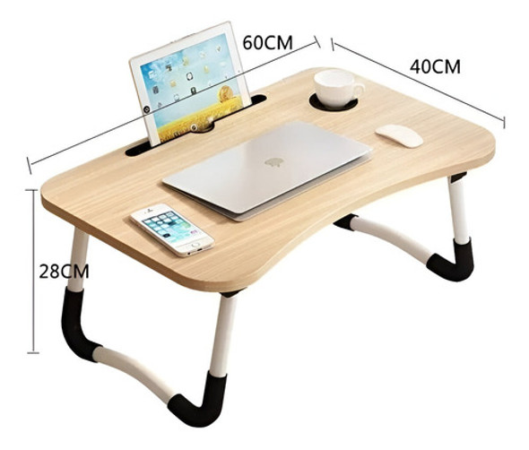 Mesa Cama Chica Desayuno Almuerzo Cena Computadora Y Mas 1