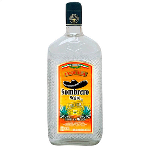 Tequila Sombrero Negro Silver Origen Mexico - 01mercado 1