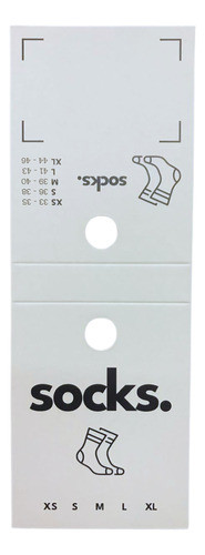 Cartón Exhibidor Para Medias X 600 Unidades 0