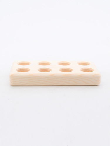 Huevera De Madera Organizador 8 Huevos Mnl 1