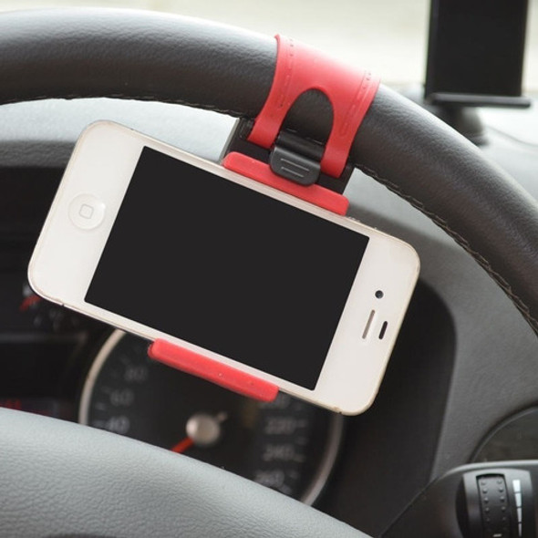 Soporte Auto Celular De Volante Universal Para Todo Celular 1
